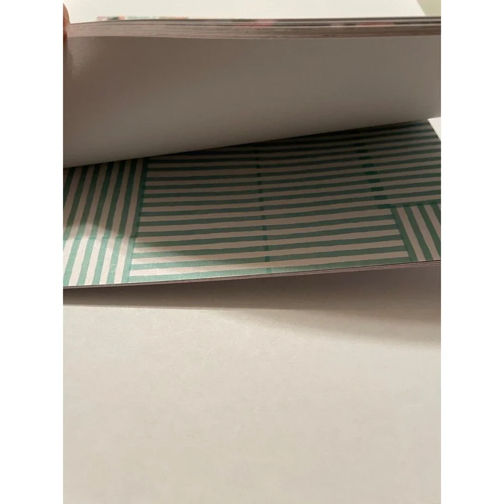 American Crafts Everyday Paper 6”x6” Paper Pad 18 sheets Florals Boho notepad